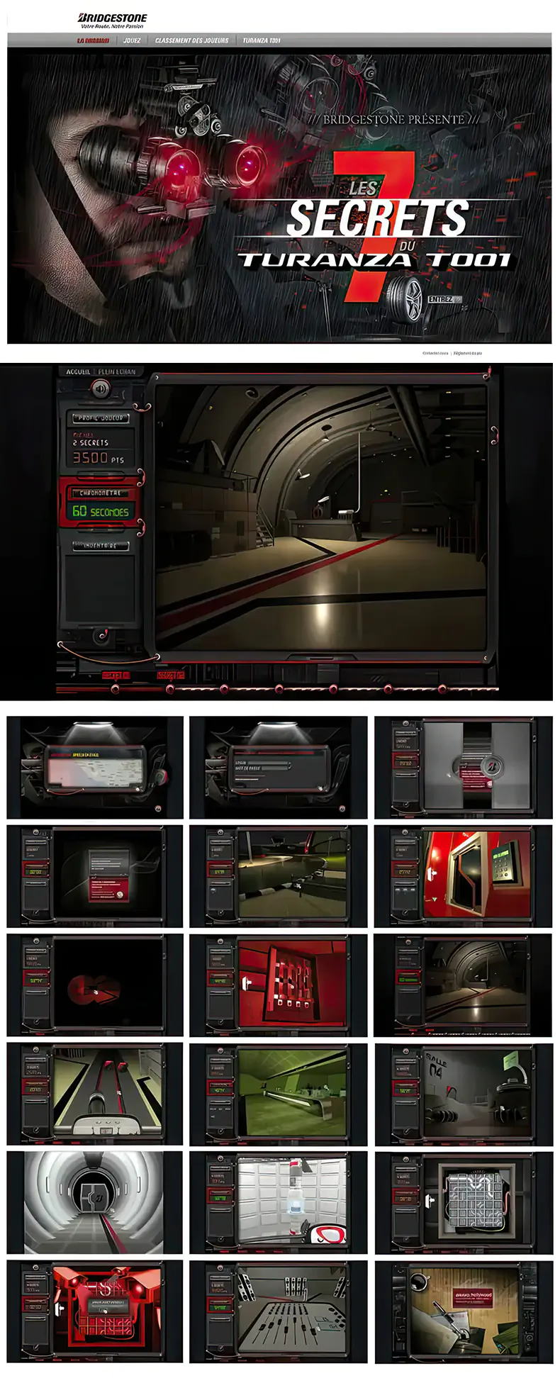 Website-Advergame-Bridgestone-Turanza Website Advergame Bridgestone Turanza